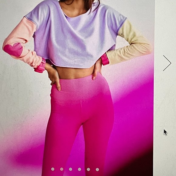 LoveShackFancy Tops - LoveShackFancy X Beach Riot Jennifer Sweatshirt